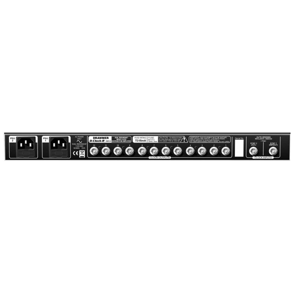 D-Clock-R - Dual Redundant Clock Distribution Amplifier