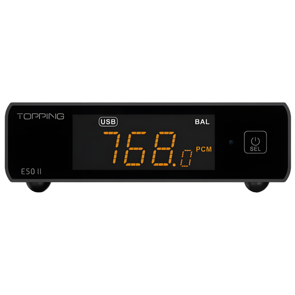 E50 II AK4497S Desktop DAC | Black