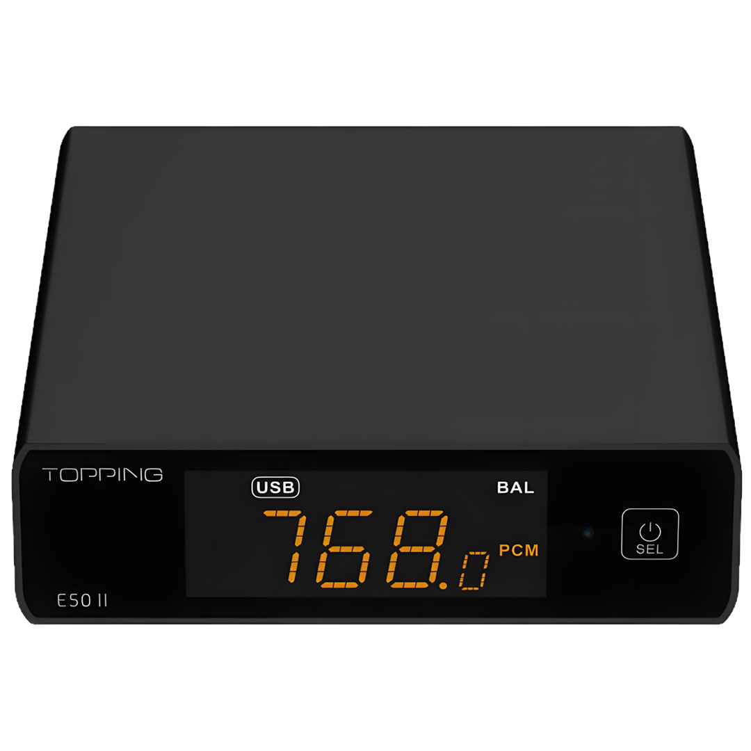 E50 II AK4497S Desktop DAC | Black