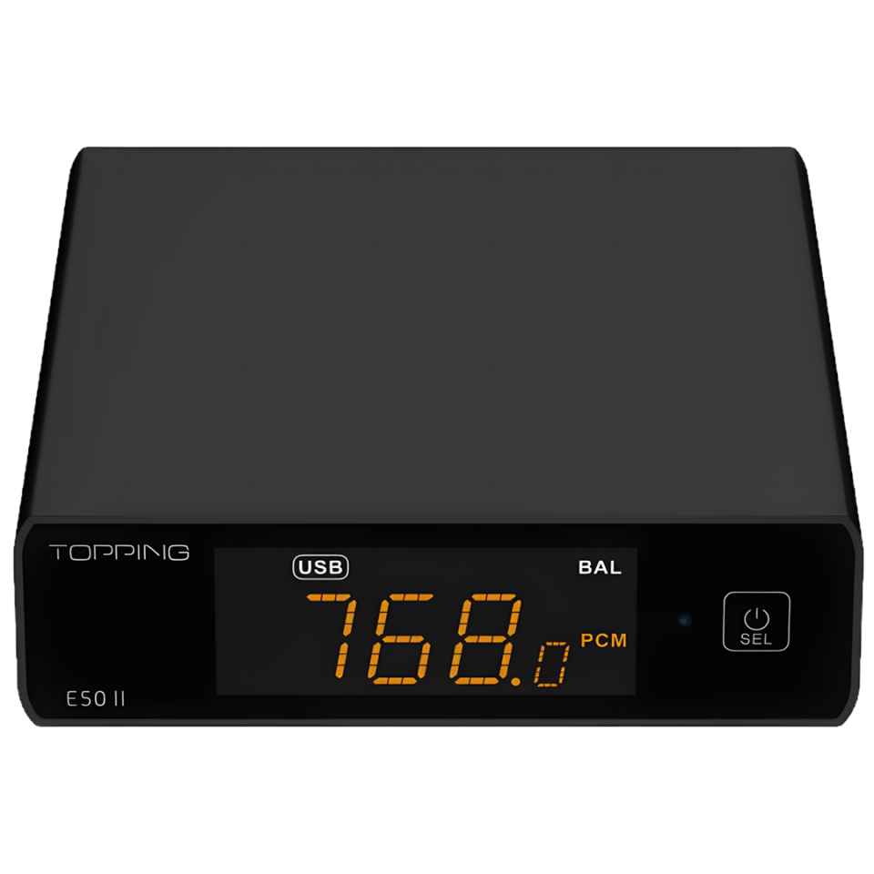 E50 II AK4497S Desktop DAC | Black