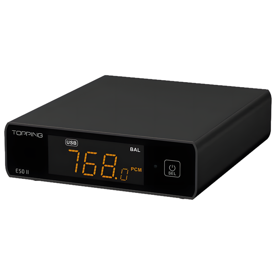 E50 II AK4497S Desktop DAC | Black