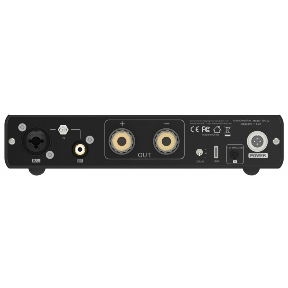 B100 Mono Power Amplifier | Black
