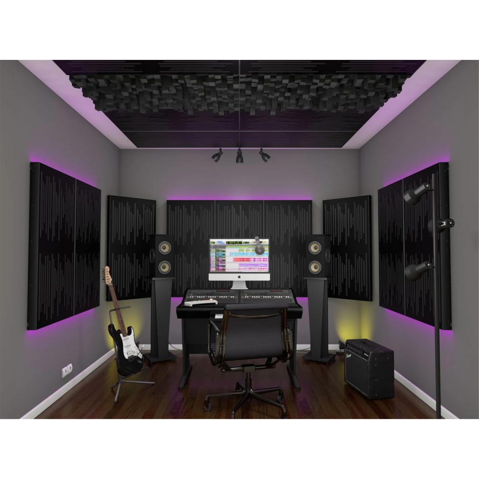 VicStudio VMT Box Black | 16'lı Akustik Kit