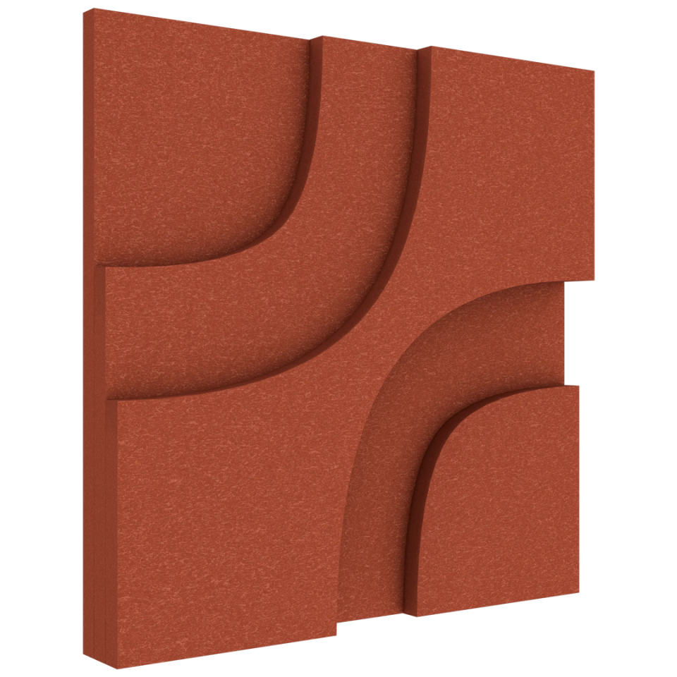 VicTiles 3D MidMod Marmalade | 4'lü Paket