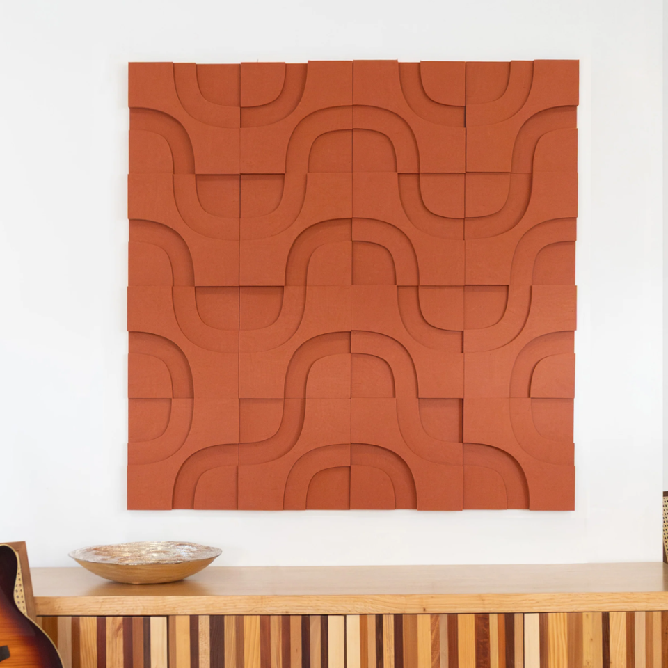 VicTiles 3D MidMod Marmalade | 4'lü Paket