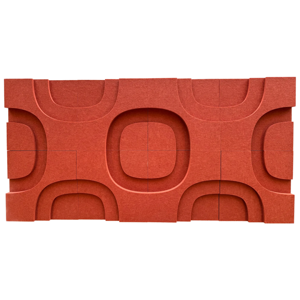 VicTiles 3D MidMod Marmalade | 4'lü Paket