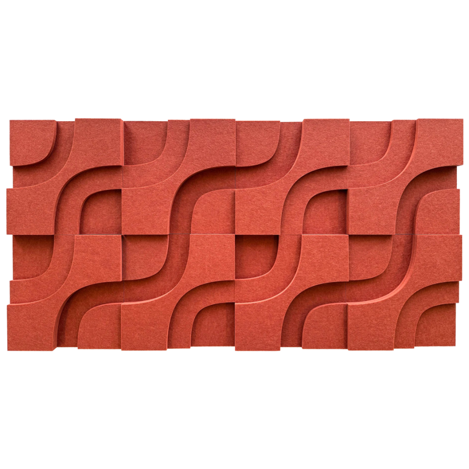 VicTiles 3D MidMod Marmalade | 4'lü Paket