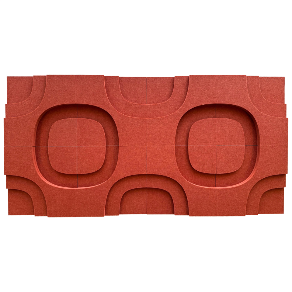 VicTiles 3D MidMod Marmalade | 4'lü Paket