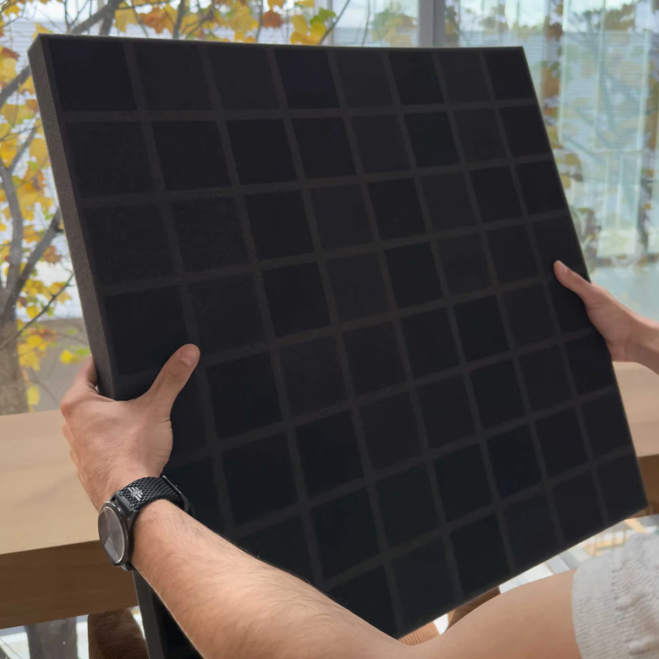 VicFoam Square Black | 6'lı Paket