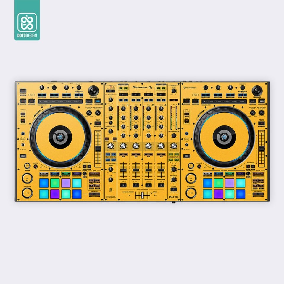 Skin DDJ-RZ | FULL COLORS Dark Yellow