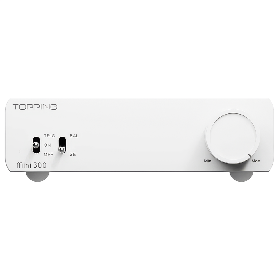 Mini 300 Fully Balanced Desktop Power Amplifier | White