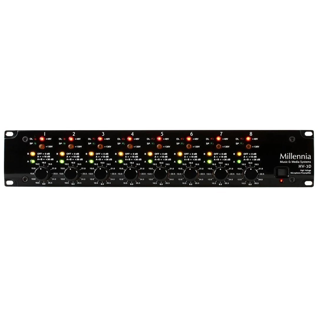 Millennia HV-3D/8 | 8 Kanal Mikrofon Preamplifikatörü