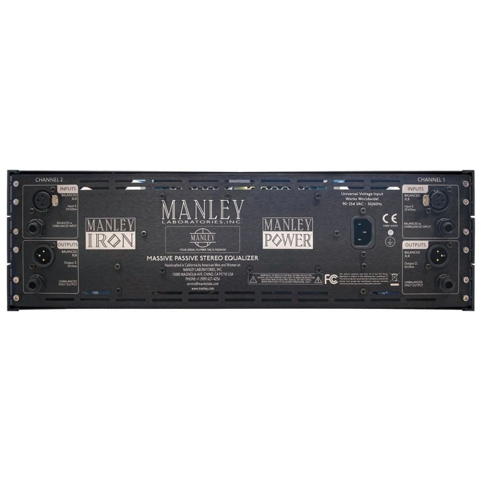 Mastering Massive Passive Stereo EQ