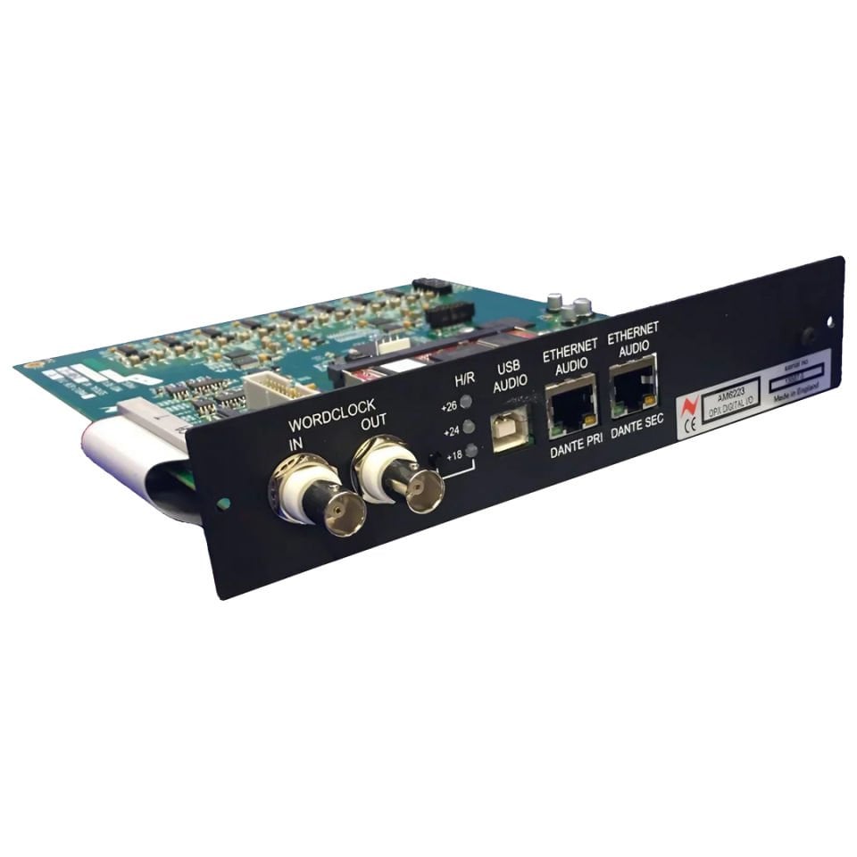 1073OPX | 8-Kanallı Mikrofon Preamp + Remote Kontrol/USB/Dante Opsiyon Kartlı