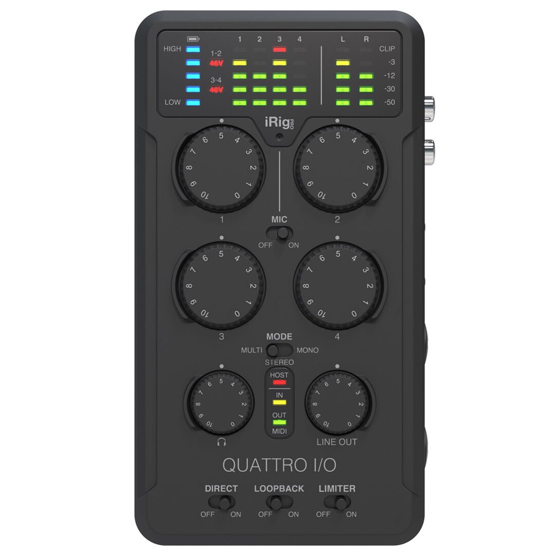 iRig Pro Quattro I/O