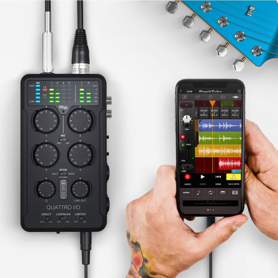 iRig Pro Quattro I/O