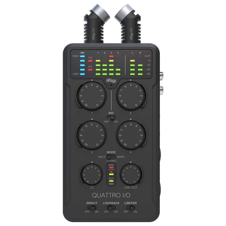 iRig Pro Quattro I/O Deluxe