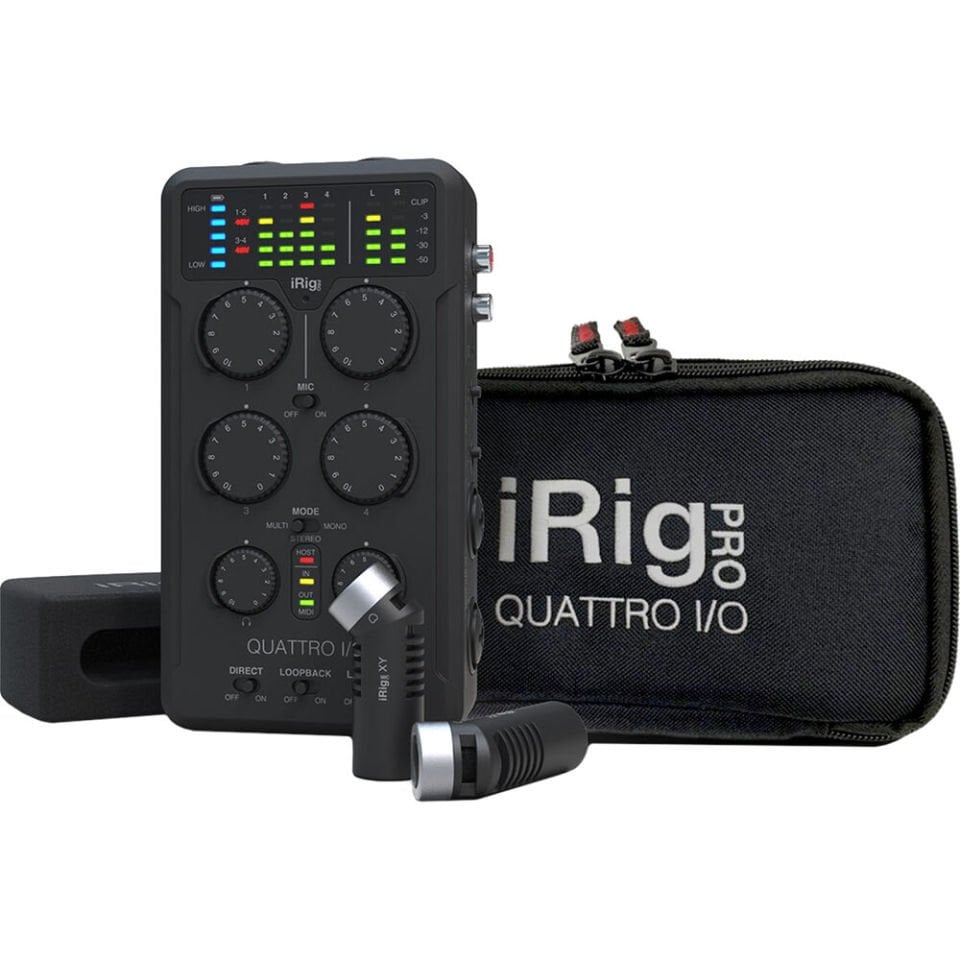iRig Pro Quattro I/O Deluxe