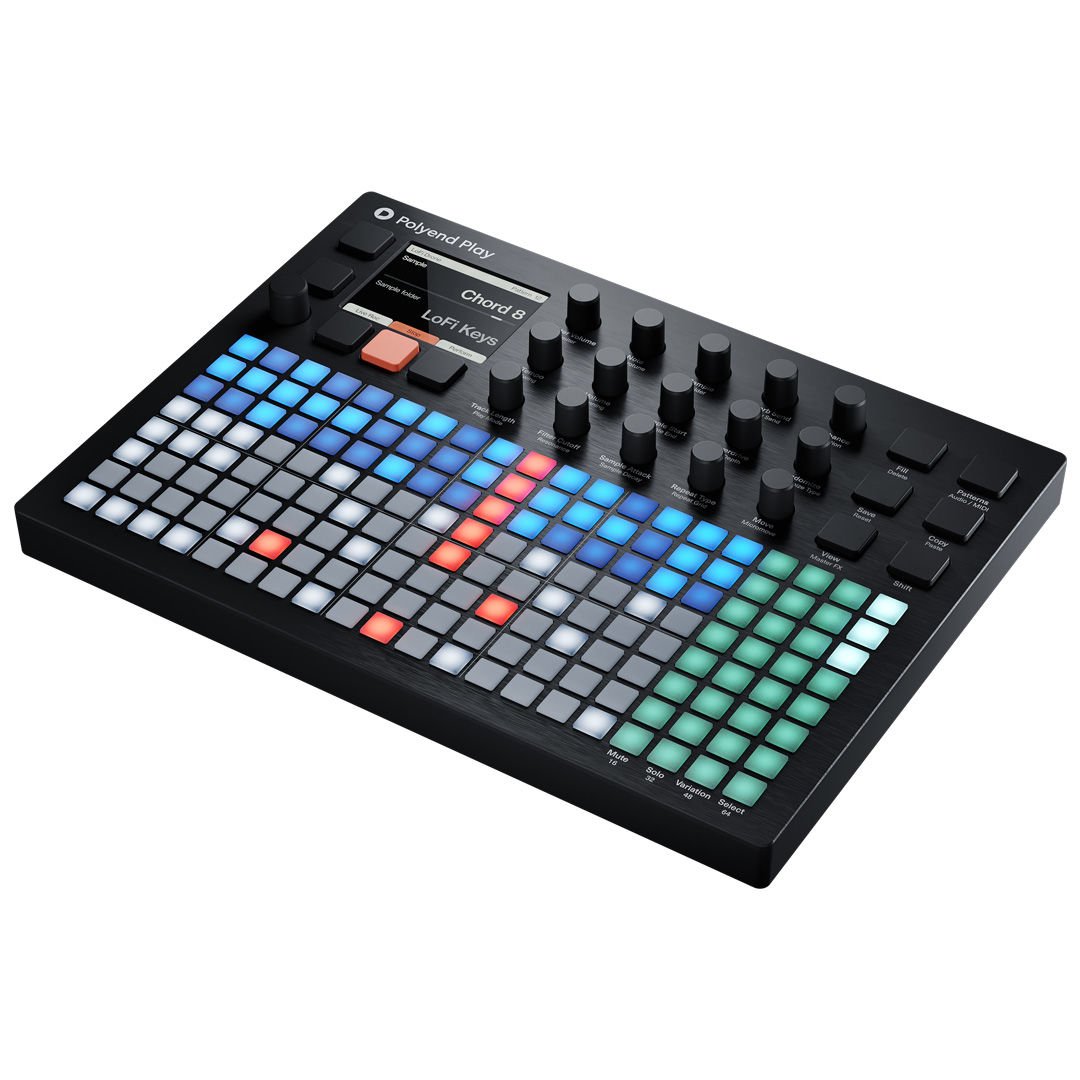 Polyend Play 8 Audio Track, 8 Polyphonic MIDI Track, 64Step