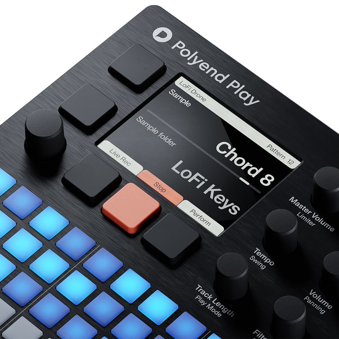 Polyend Play 8 Audio Track, 8 Polyphonic MIDI Track, 64Step