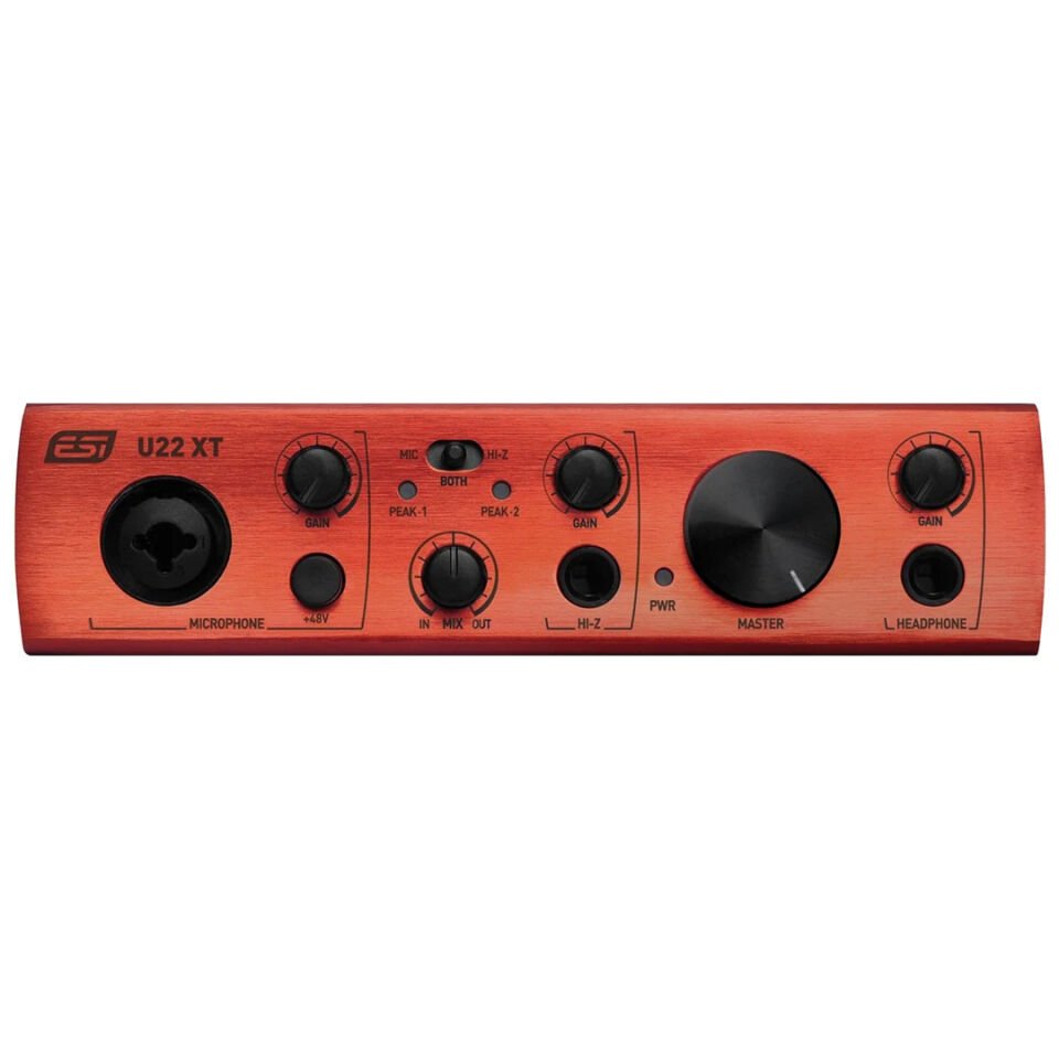 ESI Audio U22 XT | Profesyonel 2-giriş/2-çıkış 24-bit/96kHz USB