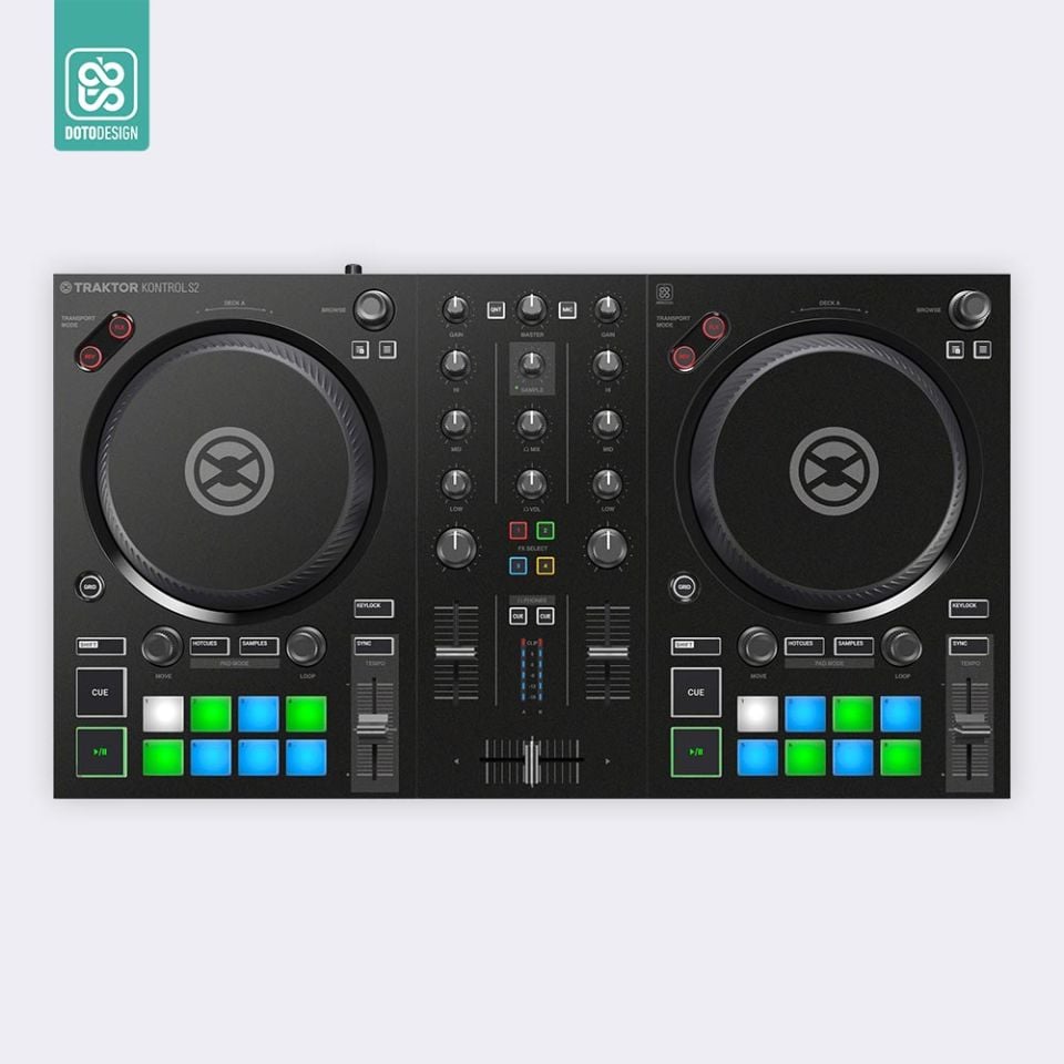 Skin Kontrol S2 MK3 | FULL COLORS Black