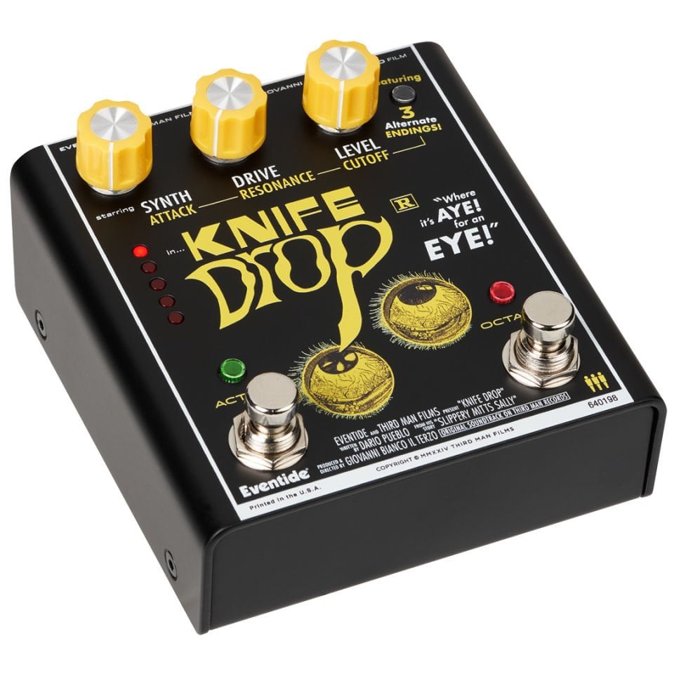 Knife Drop Sub-Octave Fuzz w/Synth FX