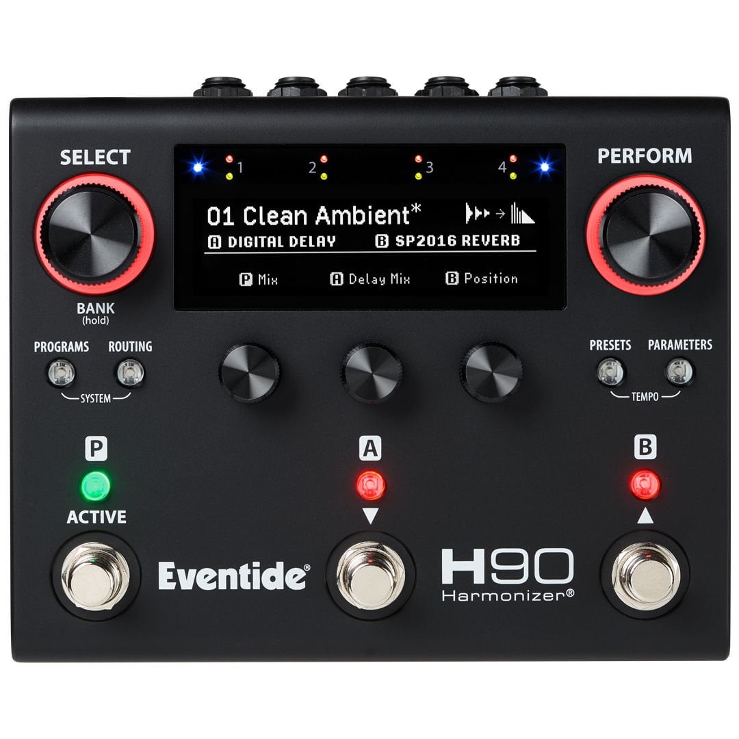 H90 Dark Harmonizer Multi-FX Pedal