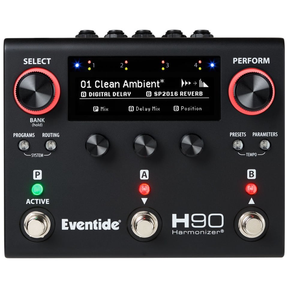 H90 Dark Harmonizer Multi-FX Pedal