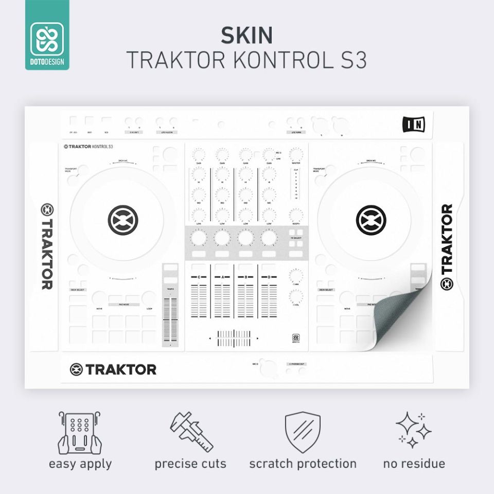 Skin Kontrol S3 | FULL COLORS White