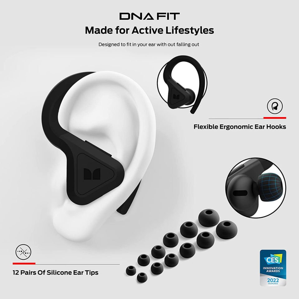DNA Fit Black Red | ANC Noise Cancelling
