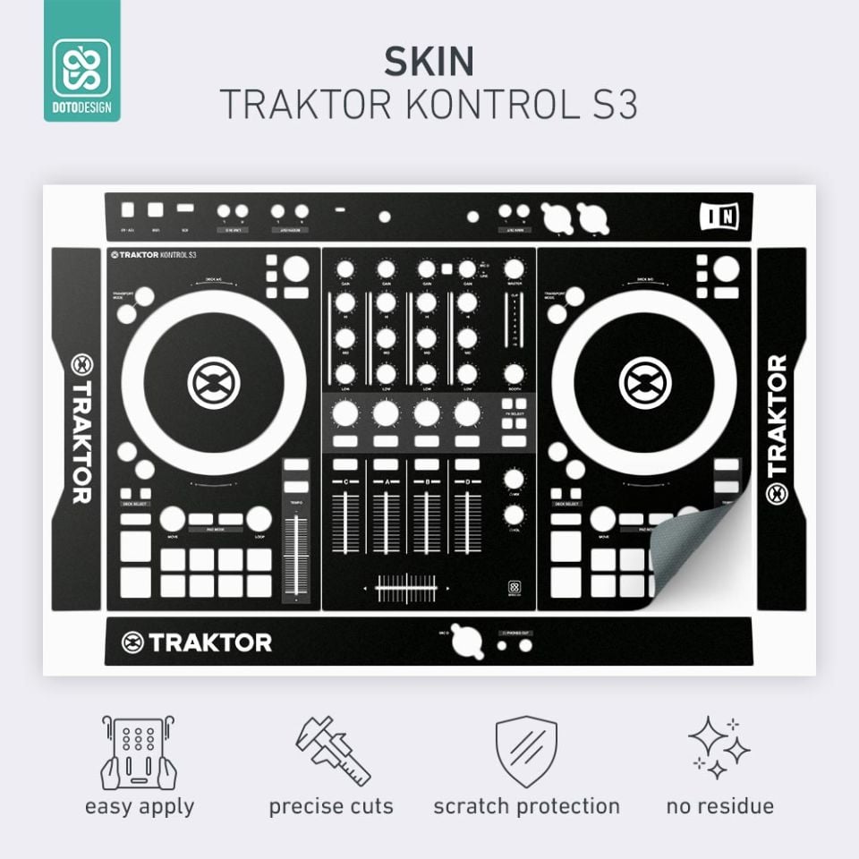 Skin Kontrol S3 | FULL COLORS Black
