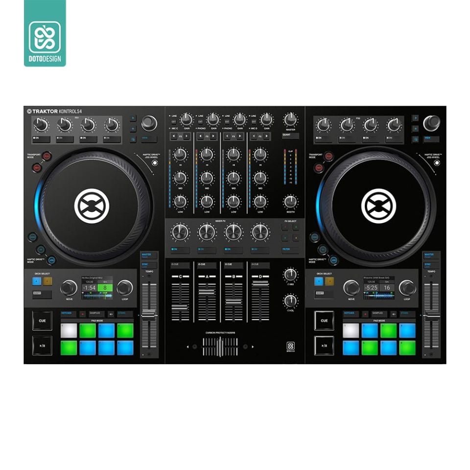 Skin Kontrol S4 MK3 | FULL COLORS Black