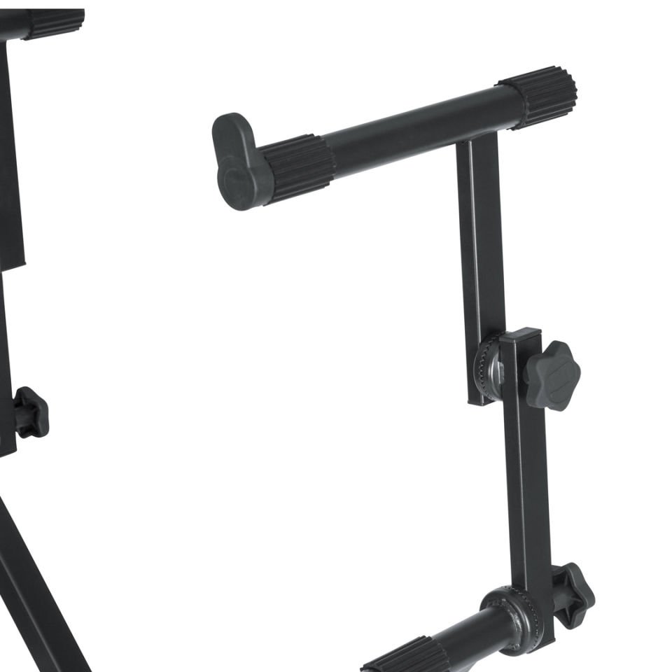 GFW-KEY-5100X | Black 2 Tier X Style Keyboard Stand