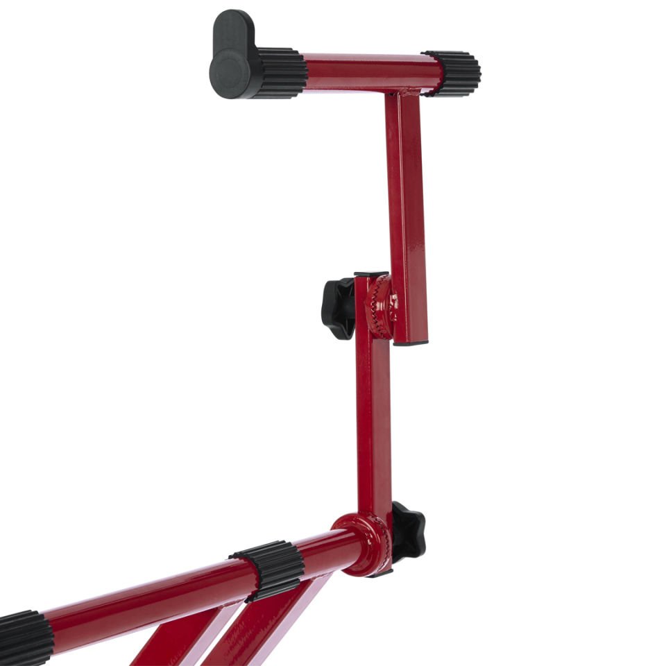 GFW-KEY-5100XRED | Red 2 Tier X Style Keyboard Stand