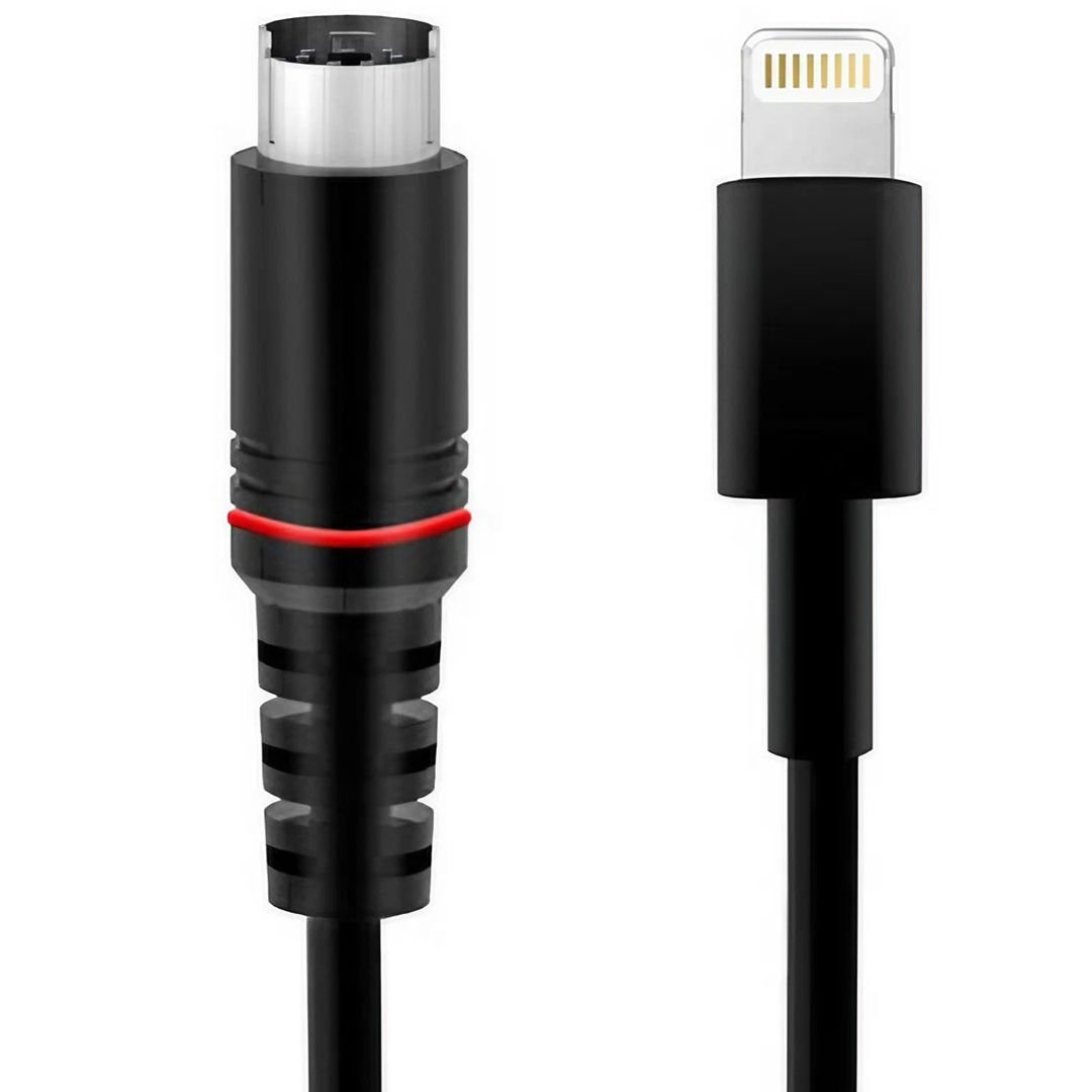 Lightning to Mini-DIN Cable w/Charging