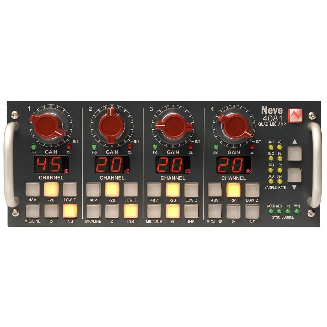 4081 Quad | 4-Kanallı Mikrofon Preamp