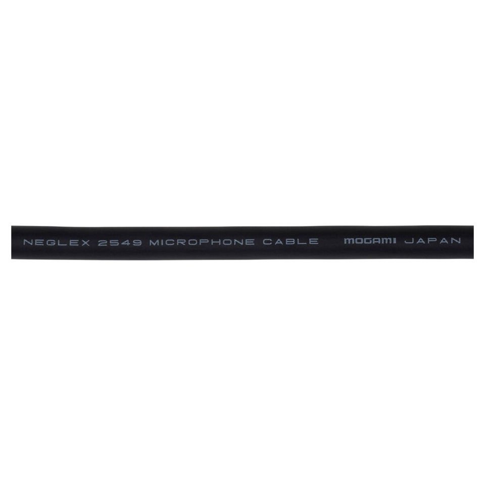 2549-00 Microphone Cable, Neglex | Black 50mt