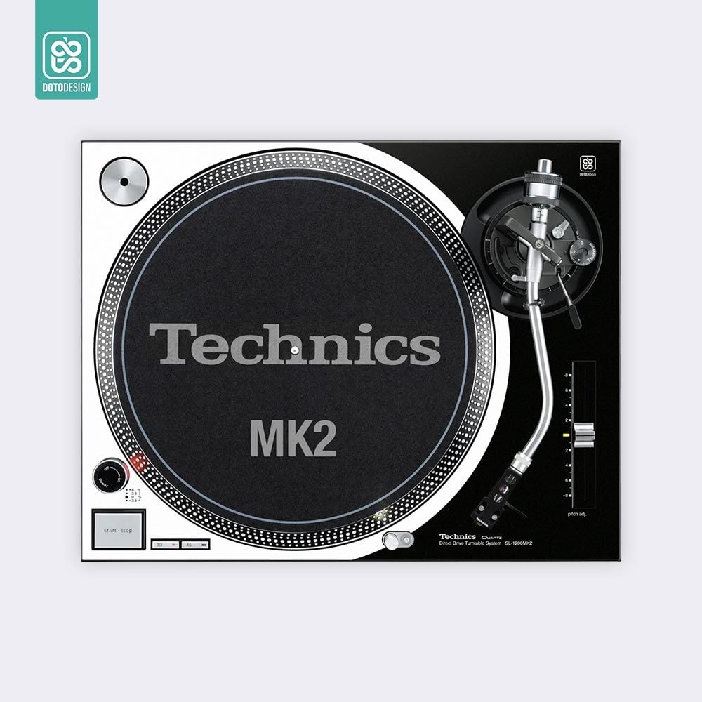 Skin SL-1200 / 1210 MK2 | COLORS DVS White