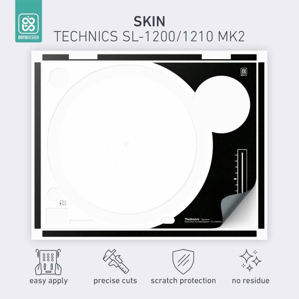 Skin SL-1200 / 1210 MK2 | COLORS DVS White