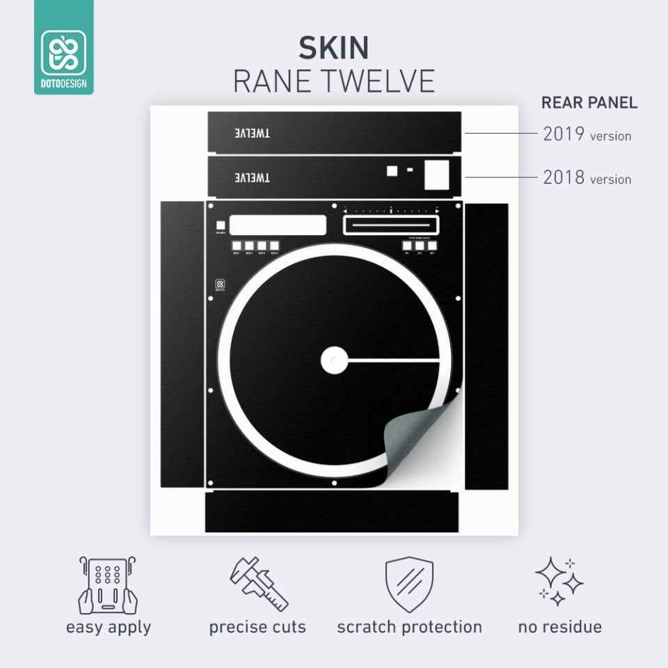 Skin Twelve | FULL COLORS Black