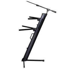 AX-48 Pro Plus Apex Column Keyboard Stand w/ Mic Boom