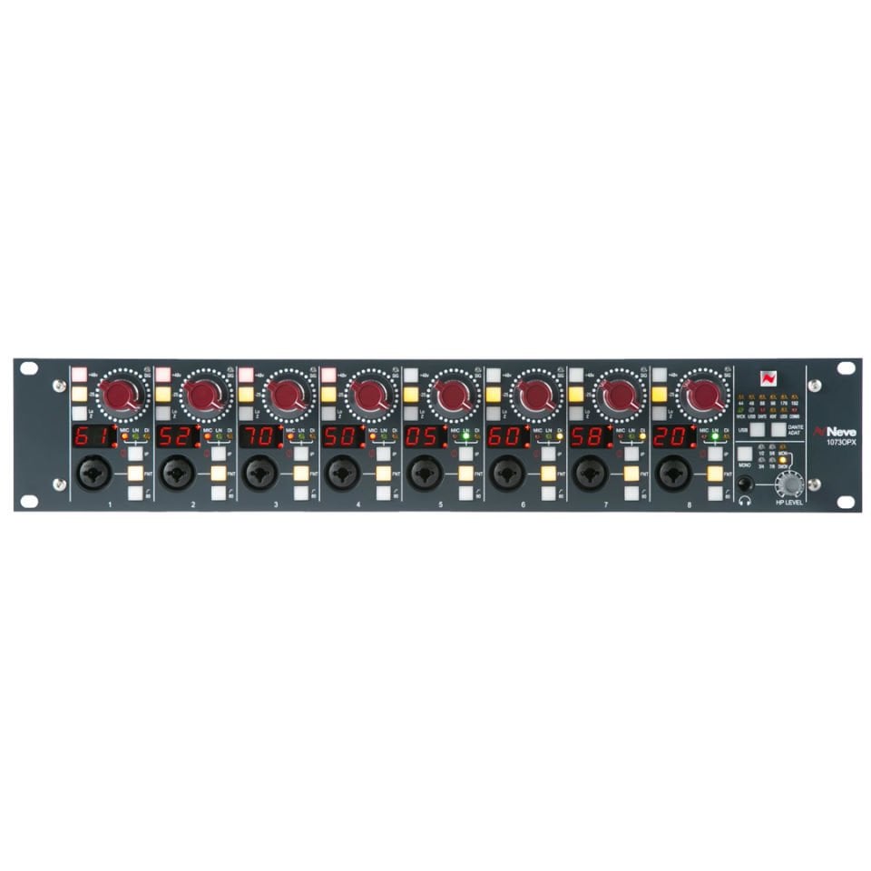 1073OPX | 8-Channel Mic Preamp w/Remote Control & USB/ADAT Option Card