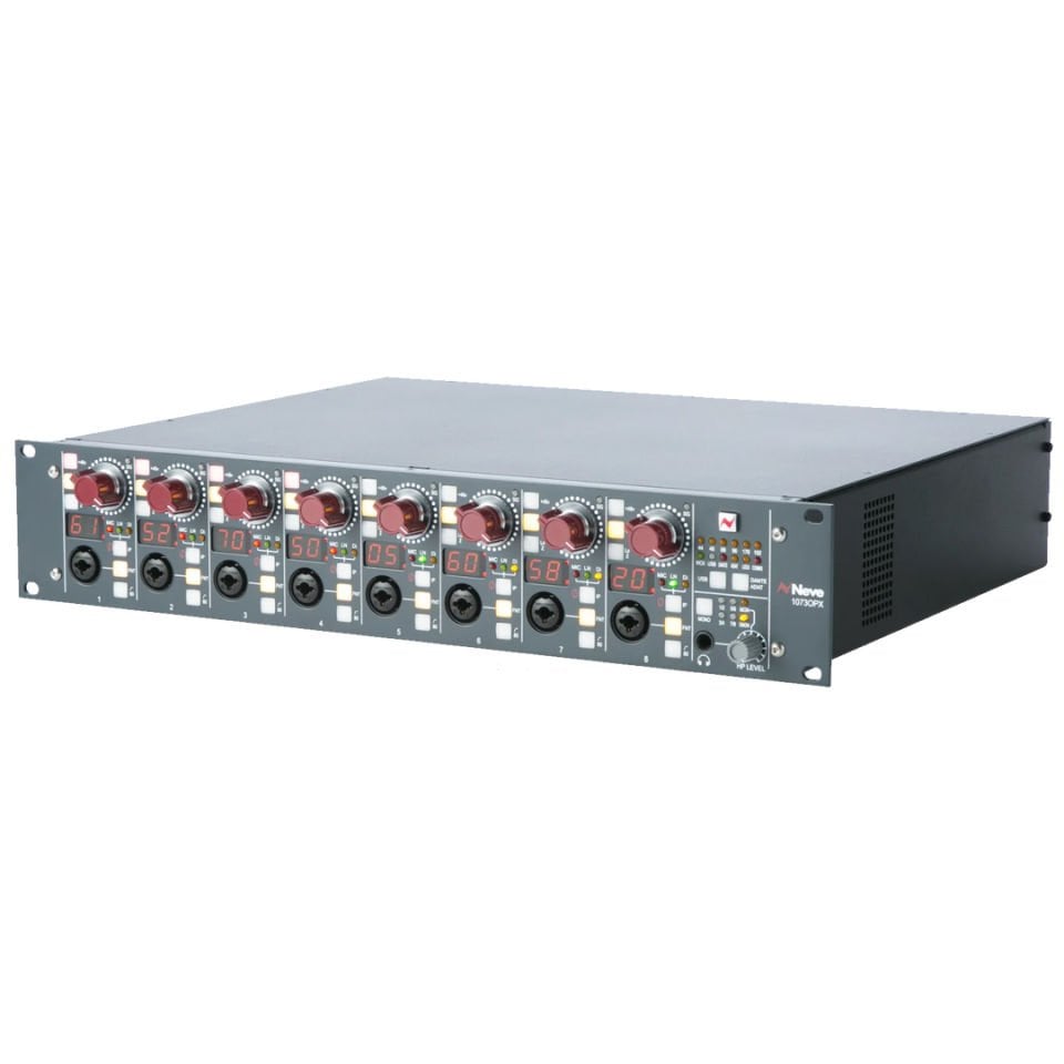 1073OPX | 8-Channel Mic Preamp w/Remote Control & USB/ADAT Option Card