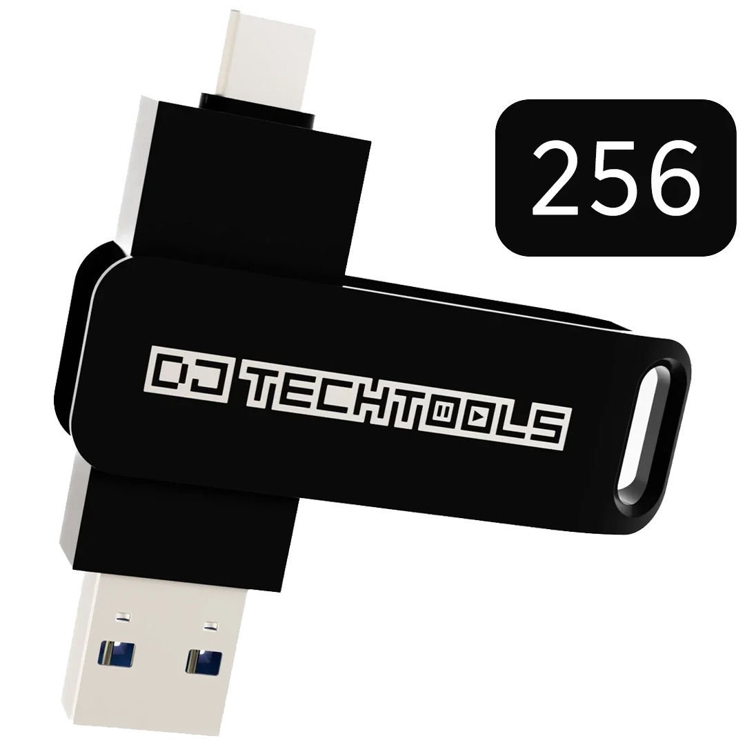 Chroma USB Drive for DJs 256gb | Black