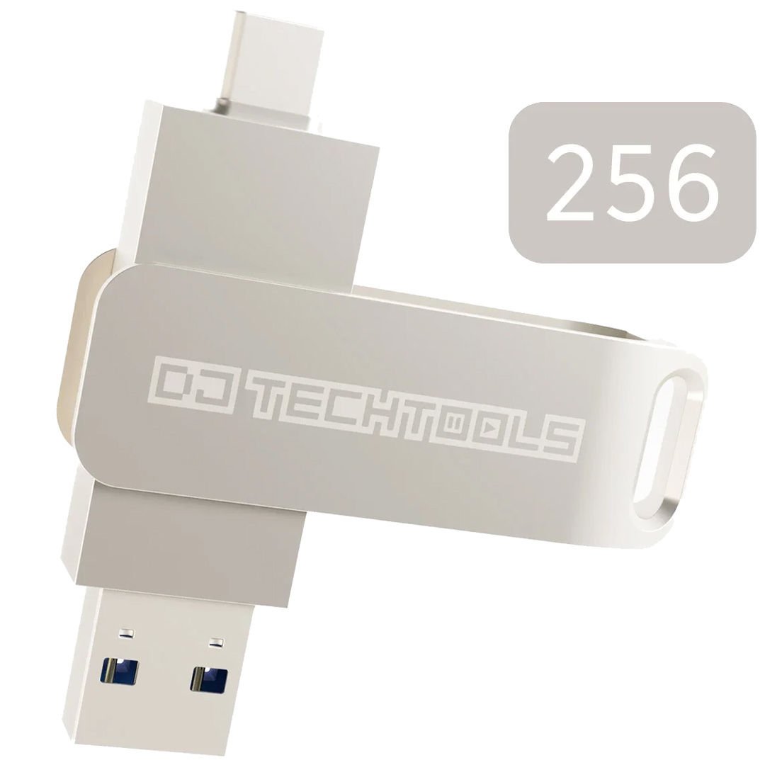 Chroma USB Drive for DJs 256gb | Chrome
