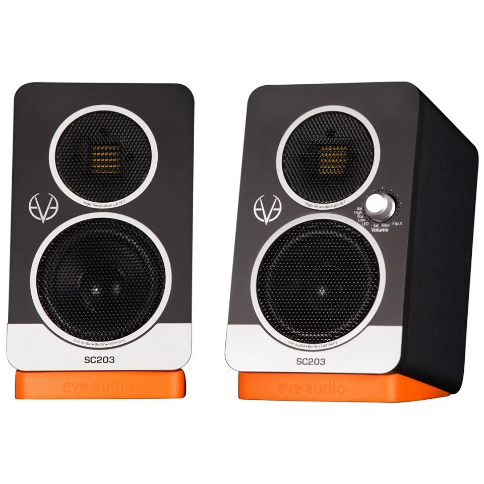 Eve Audio SC203 | 60W 3'' 2-Yollu Masaüstü Stüdyo/Oyun/Ev Sineması