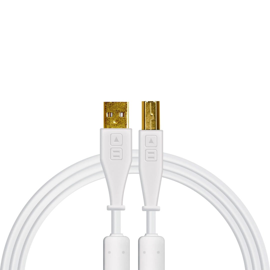 Chroma Cables USB-A to B - 1.5mt | Straight White