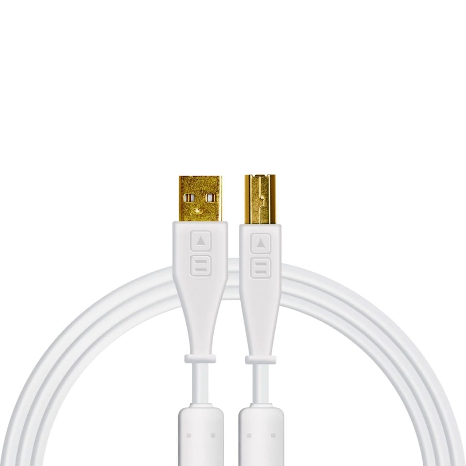 Chroma Cables USB-A to B - 1.5mt | Straight White
