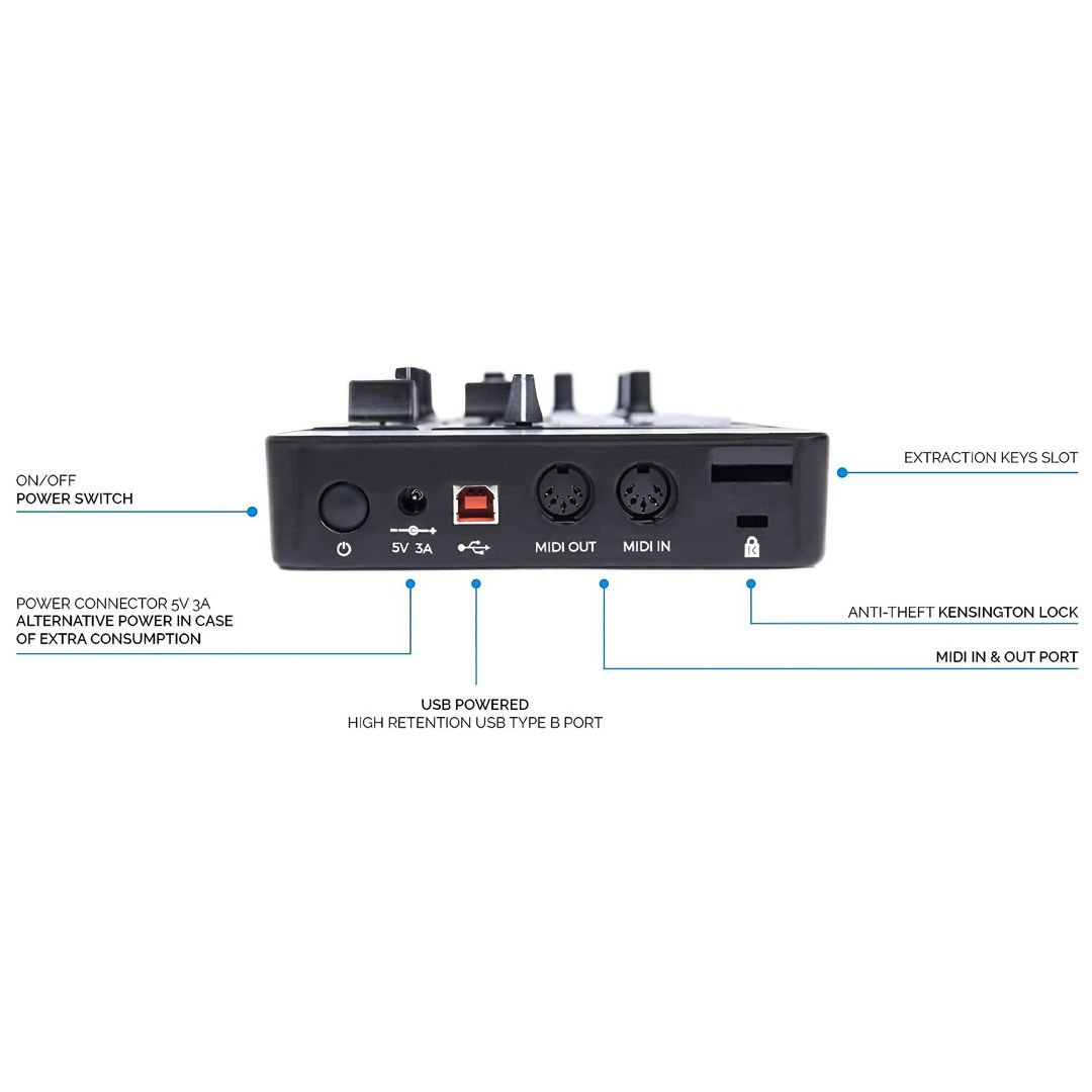 Controller Modulare Specialwaves Mine S Pro – Configurabile Con PAD, Encoder, Slider E Pot – Per Studio E Live – Made In Italy